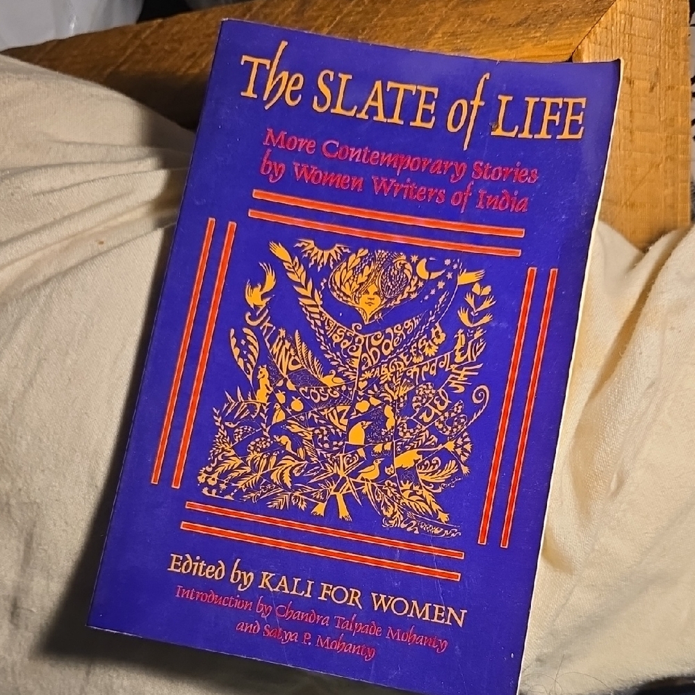 The Slate Of Life~Fiction Book Stories By Women Writers Of India 1994 Feminist